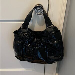 Kooba Shiny Black Handbag